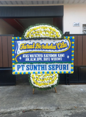 Papan Bunga Duka di Rawa Bangun