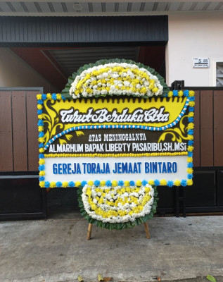 Papan Bunga Duka di Rawa Bangun