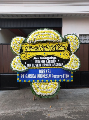 Papan Bunga Duka di Rawa Bangun