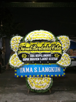 Papan Bunga Duka di Rawa Bangun