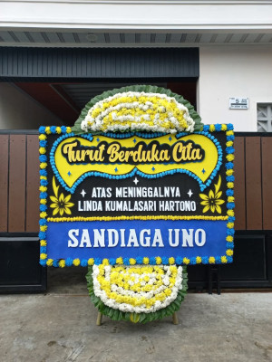 Papan Bunga Duka di Rawa Bangun